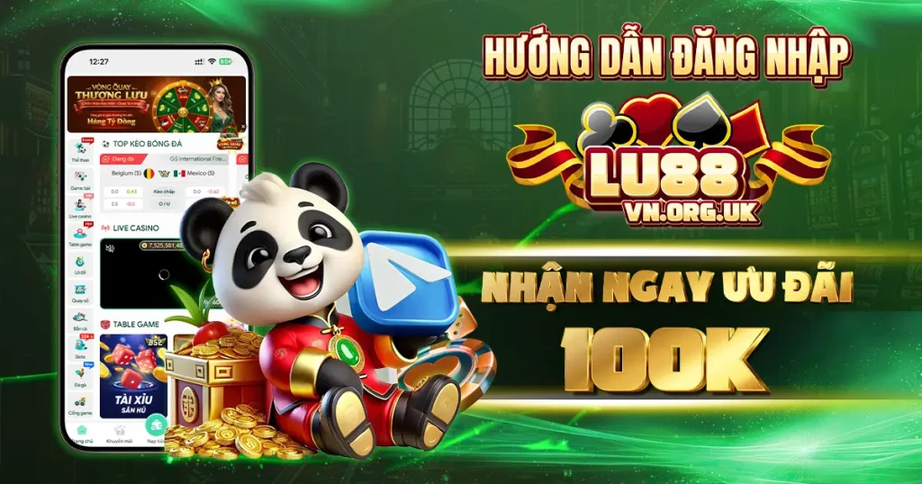 hướng dẫn đăng nhập Lu88