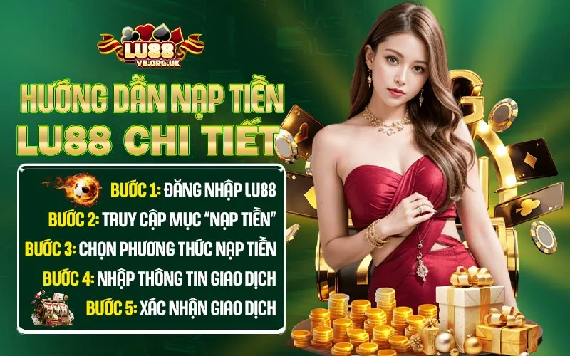 Hướng dẫn nạp tiền Lu88